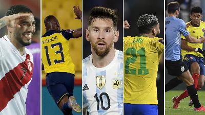 L'intelligence artificielle a publié le classement historique des équipes de la Conmebol : voici comment s'en sort la Colombie