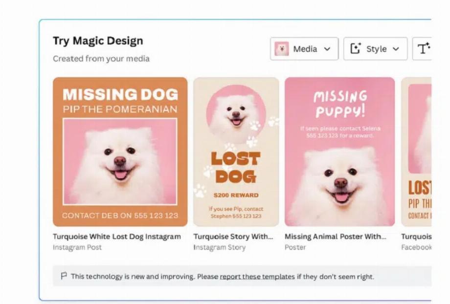 Magic Design utilise l’intelligence artificielle. (Toile)