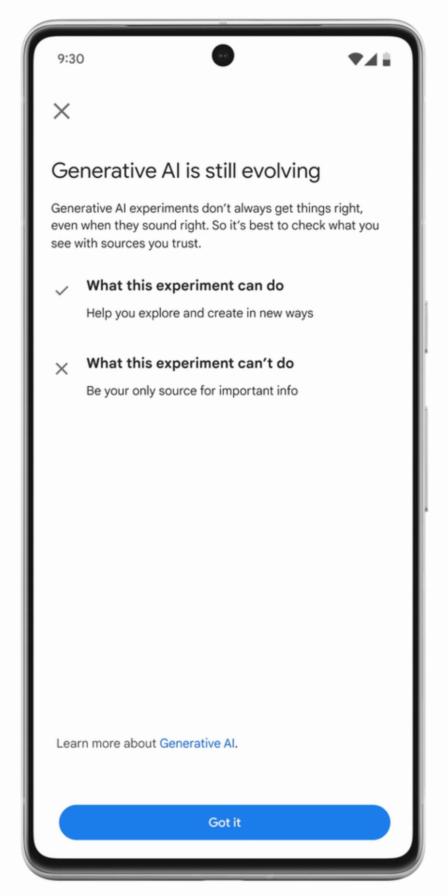 Le moteur de recherche disposera d’une intelligence artificielle pour fournir des résultats plus variés. (Google)