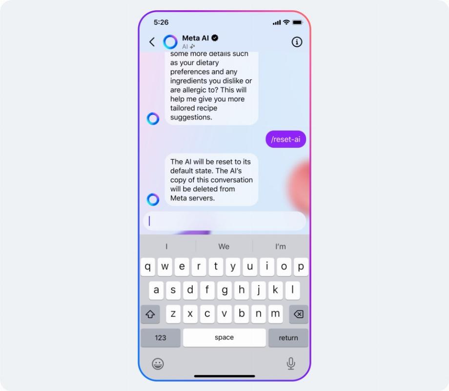 Des entreprises comme Meta ont leurs propres chatbots. (But)
