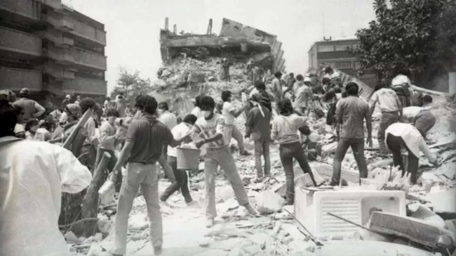 Tremblement de terre de 1985 (Photo : gouvernement du Mexique)