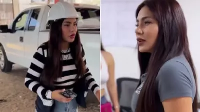 La transformation d’une architecte lorsqu’elle change ses habits de « maçon de chantier » pour une robe de gala