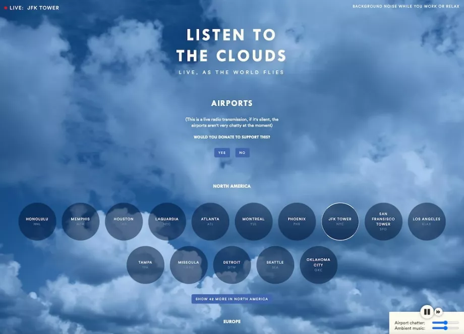 Écoutez les nuages (Capturer)