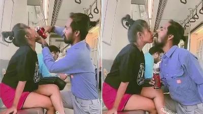 Un couple boit à la bouche dans le métro et la vidéo provoque l'indignation sur les réseaux