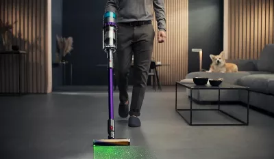 Cet aspirateur sans fil utilise un laser pour détecter la poussière