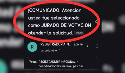 Ils supplantent le Registre National de Colombie concernant les jurys votants