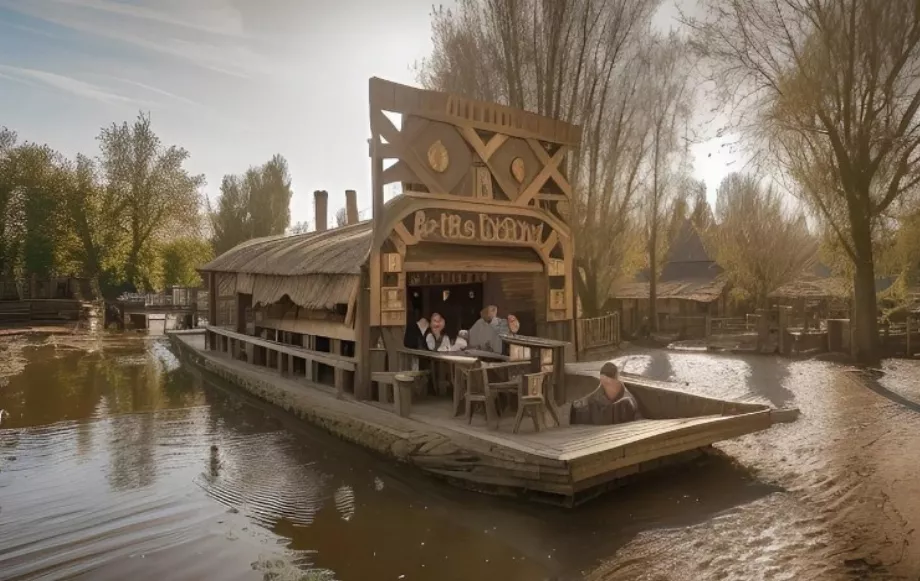 Les trajineras de Xochimilco. (Tiktok : nostalgietime1999)