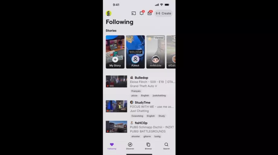 Twitch lance sa fonctionnalité Stories pour informer les utilisateurs de leur activité sur la plateforme. (Tic)