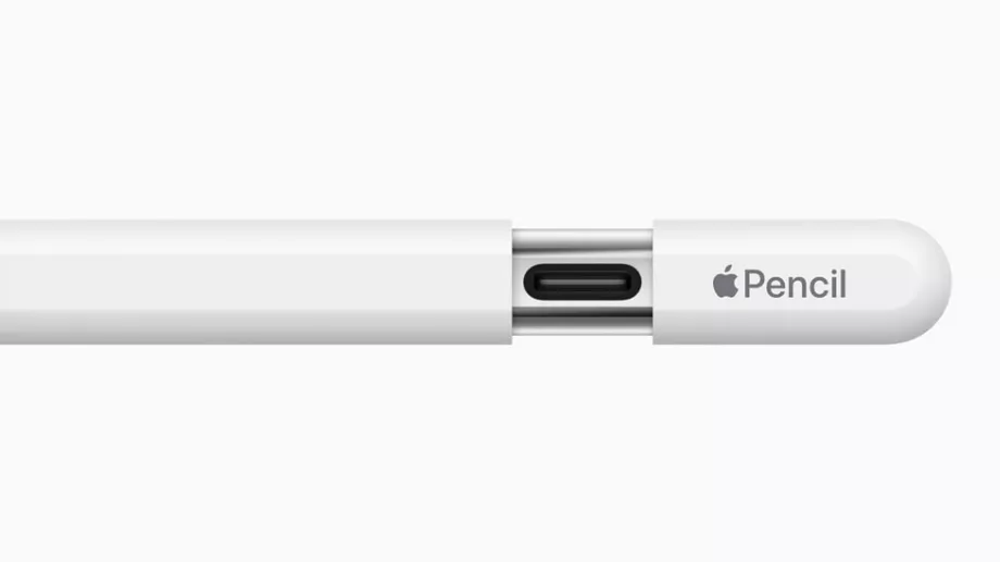 Un couvercle coulissant révèle un port USB-C. (Manzana)