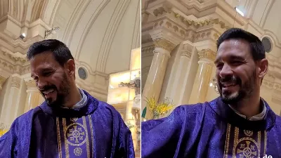 Un prêtre attire l'attention sur les réseaux sociaux pour son attrait : « Je ressens l'appel du Seigneur »