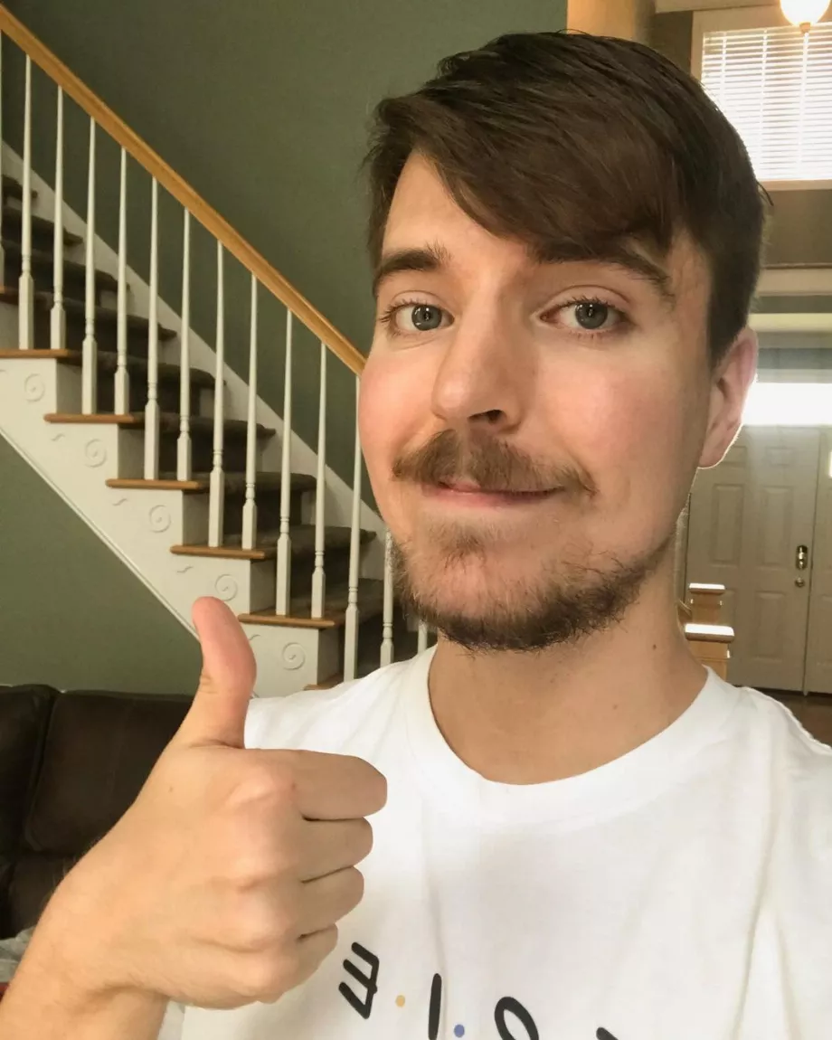 Le créateur de contenu, M. Beast, est un favori des enfants. (Instagram : mrbeast)