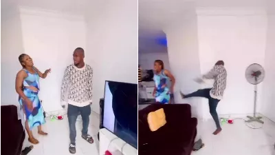 Un homme est devenu fou après que sa petite amie ait cassé le nouveau téléviseur sans remords