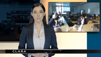 L'Université de Guadalajara présente CLARA, un narrateur de nouvelles créé avec l'intelligence artificielle