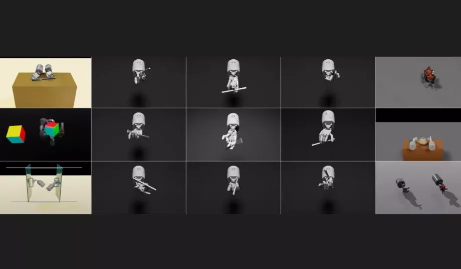 L'agent IA utilise LLM pour générer automatiquement des algorithmes de récompense afin de former les robots à effectuer des tâches complexes. (NVIDIA)