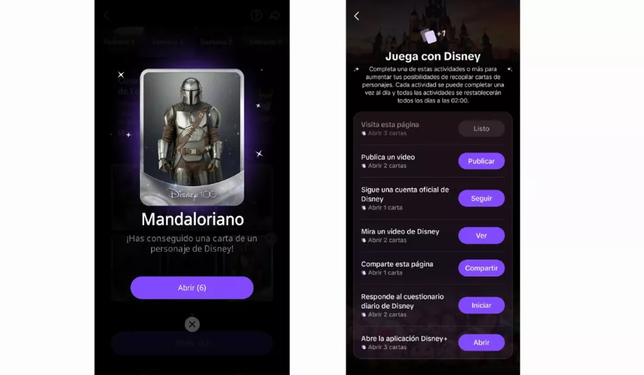 Le jeu combine défis sur TikTok et partage de cartes avec des amis. (Infoba)
