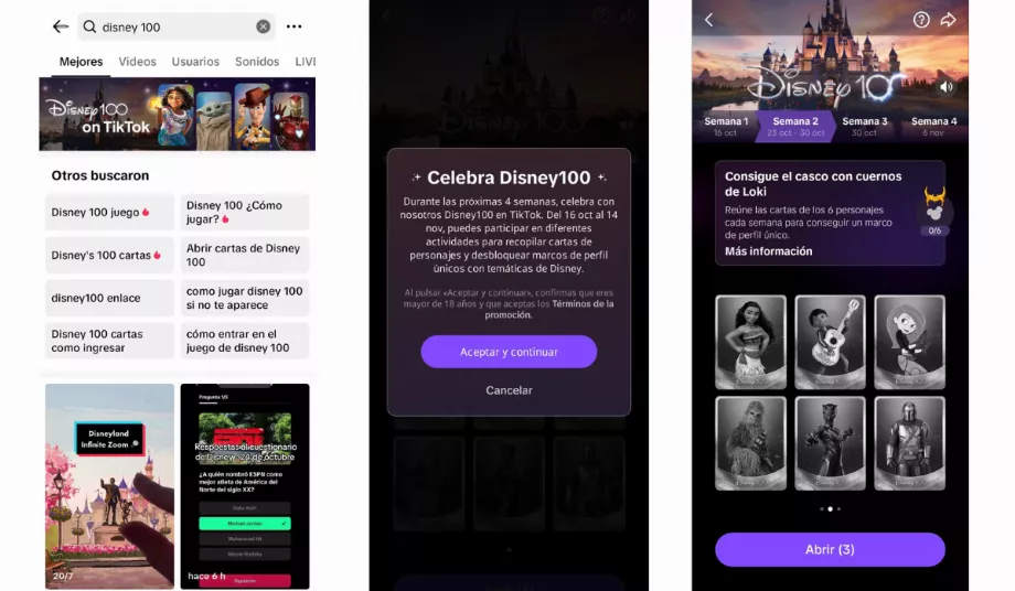 Le jeu combine défis sur TikTok et partage de cartes avec des amis. (Infoba)