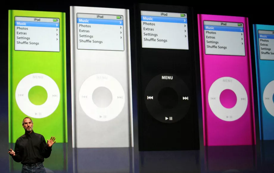 En 2006, Steve Jobs présentait au monde une nouvelle génération d'iPod, Nano, c'était son nom. (Reuters)