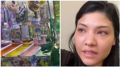 Une femme perd 17 000 pesos lors d'une partie de billes à la foire ; l'affaire devient virale | VIDÉO