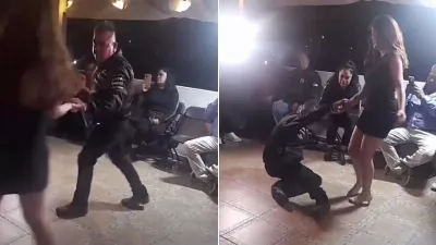 Il voulait démontrer sa capacité à danser mais s'est retrouvé avec une fracture ouverte de la cheville.