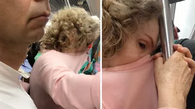 Une femme est devenue virale grâce à son étrange méthode pour éviter les mauvaises odeurs dans le métro