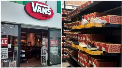 Où se trouvent les points de vente Vans qui proposent des éditions spéciales aux enchères ?