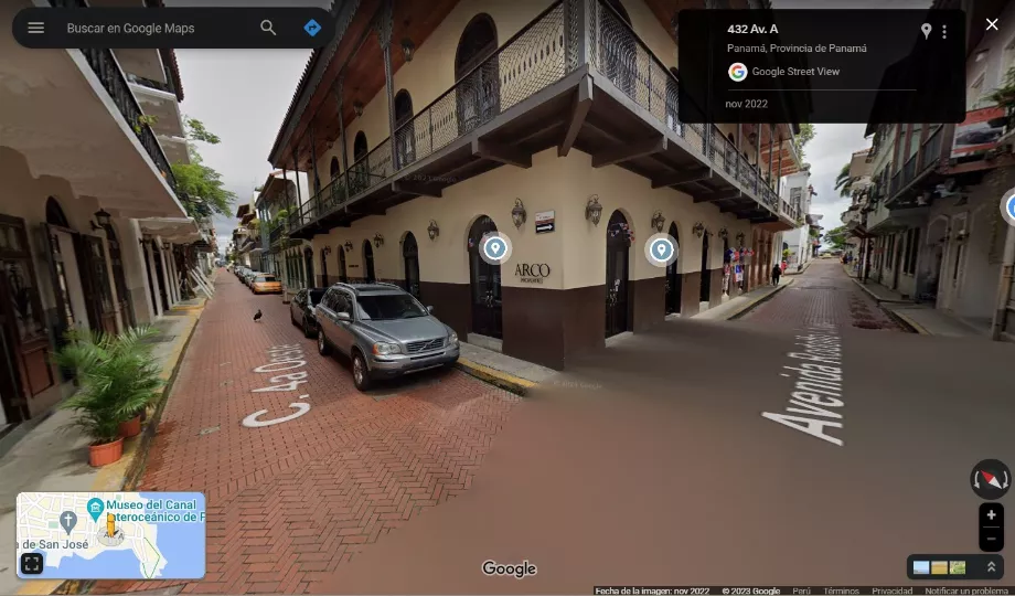 Google Street View. (Capturer)