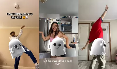 Le filtre TikTok vous permet de danser avec un fantôme à Halloween