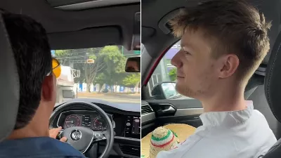 Il a surpris son beau-père avec une phrase amusante pour excès de vitesse au volant