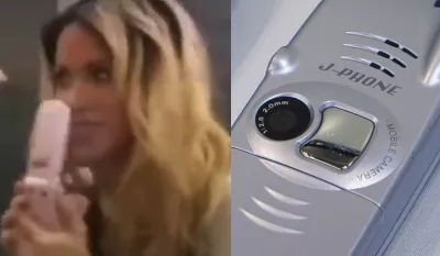 La vidéo de la première fois que Shakira a vu un téléphone portable avec une caméra