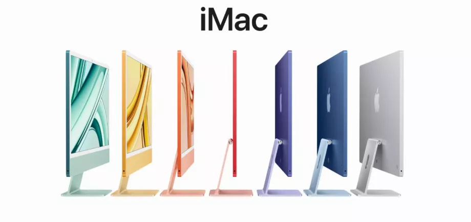 Ordinateur Apple iMac. (Capturer)
