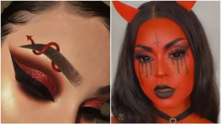 maquillage d'Halloween au Mexique (Pinterest)
