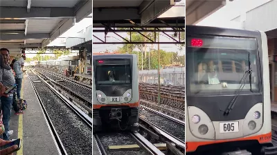Un conducteur habillé en La Monja surpris dans le métro CDMX : « Direction vers les enfers »
