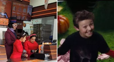 Wonka, c'est toi ! Le drôle de costume d’ouvrier des Little Caesars devenu viral | PHOTOS