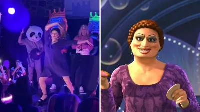 Une influenceuse mexicaine remporte un concours de costumes ; habillée en « la sœur la plus laide » de Shrek