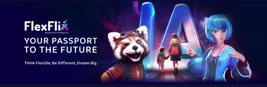 La plateforme fonctionne avec sa propre société de production : Flex.IA Studios. (FlexFlix)