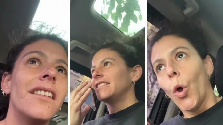 La jeune fille a essayé de contacter le contact d'urgence mais rien ne s'est passé comme prévu (Capture vidéo)