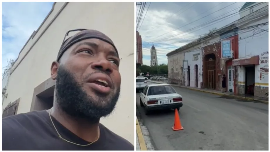 Gringo dit que le Mexique est vieux (Capture d'écran/Tiktok)