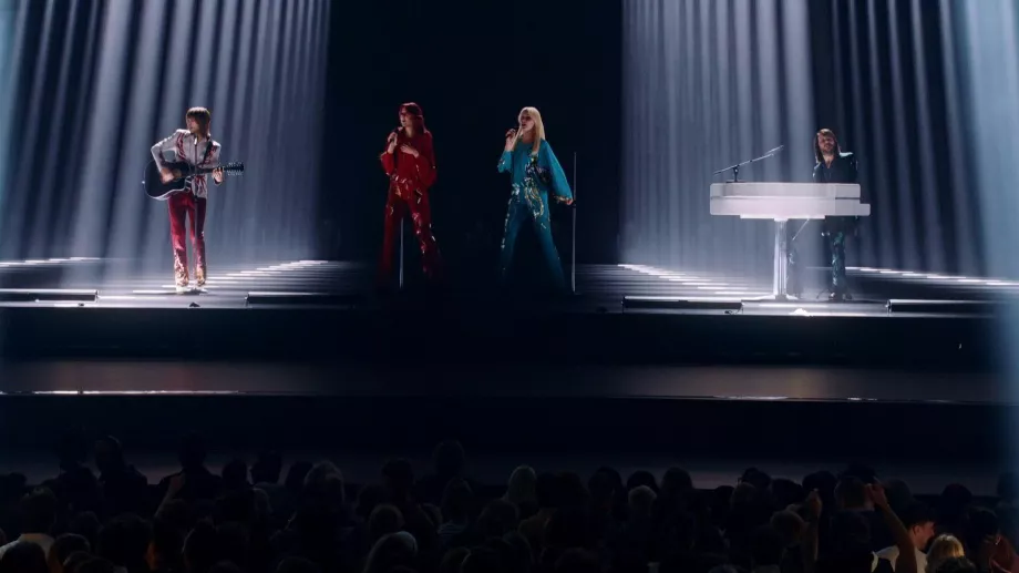 Le groupe pop suédois ABBA dans une série de concerts à Londres avec des avatars numériques avant-gardistes qui ont