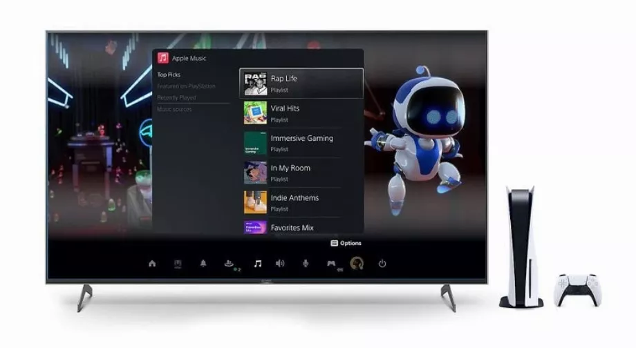 Apple Music sur PlayStation 5. (Rumeurs Mac)