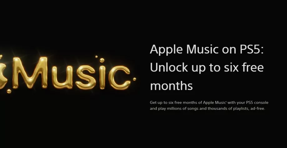 Apple Music offre six mois gratuits aux utilisateurs de PlayStation 5. (Capture)