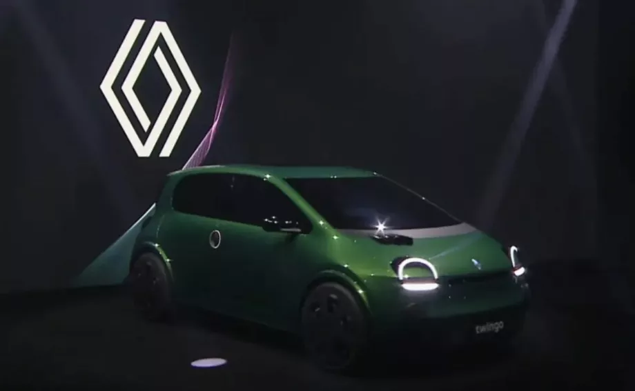 Le prototype Twingo a été présenté lors d'une conférence Renault consacrée à sa division voiture électrique. (Renault)