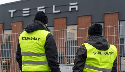 Pour Elon Musk, la grève des employés de Tesla en Suède est une « folie »