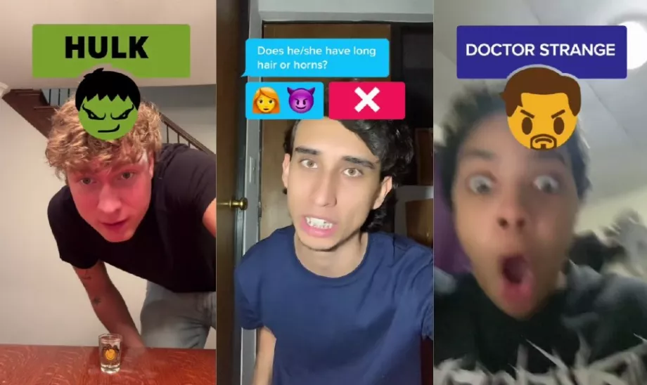 Le filtre TikTok devine le nom du super-héros auquel ils pensent. (Infoba)