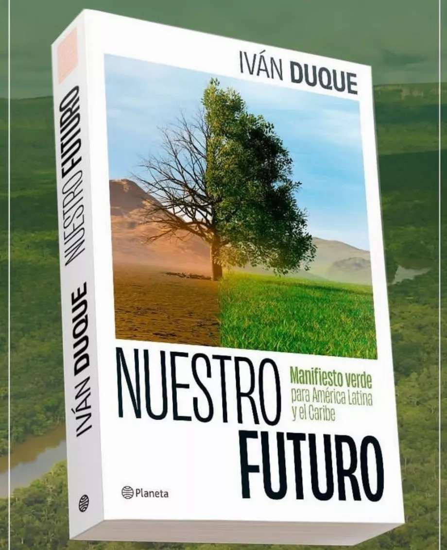 Notre avenir : un manifeste vert pour l'Amérique latine et les Caraïbes, le nouveau livre d'Iván Duque - crédit @Rincon001A/X