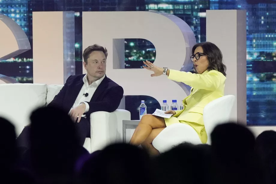 Le magazine Forbes a confirmé que l'actuelle PDG de X, Linda Yaccarino, avait été interrogée par des dirigeants sur sa loyauté envers Elon Musk. (Photo AP/Rebecca Blackwell)