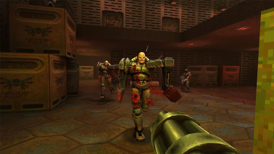 La popularité des jeux vidéo inspirés de classiques tels que DOOM et Quake augmente parmi les joueurs de différentes générations. (Quake II Remasterisé)