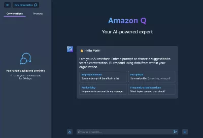 Amazon présente Q, son nouveau chatbot à intelligence artificielle pour les entreprises