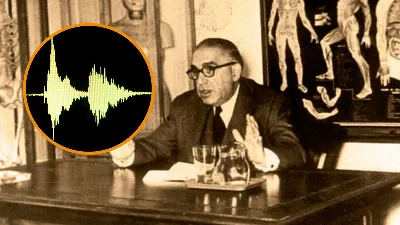 L'Académie Royale de Médecine ressuscite la voix de Gregorio Marañón grâce à l'intelligence artificielle