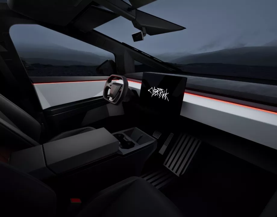L’écran principal de la voiture s’appelle Infinity Touchscreen. (Tesla)