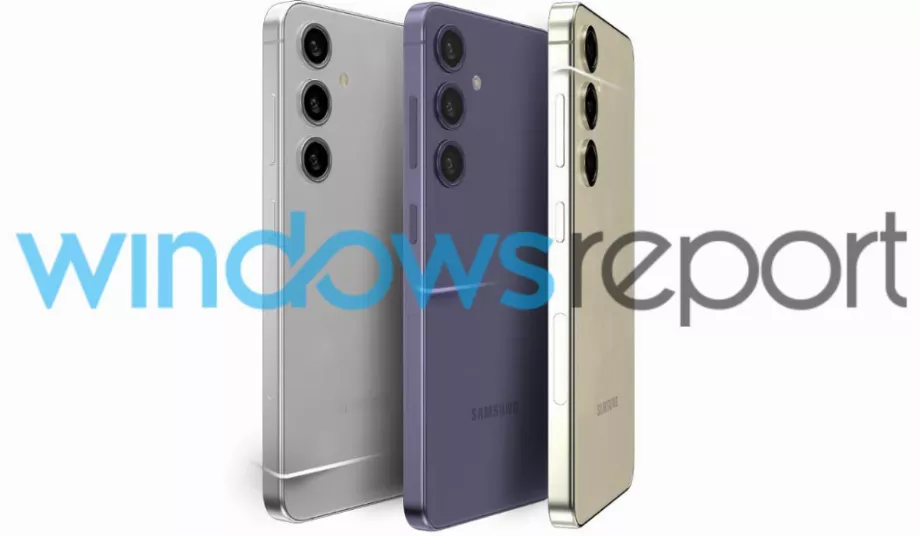 Les modèles Galaxy S24 auront de nouvelles finitions en noir onyx, gris marbre, violet cobalt et jaune ambre. (Rapport Windows)